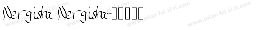 Nergisha Nergisha字体转换